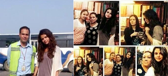 Selena Gomez Visiting Nepal