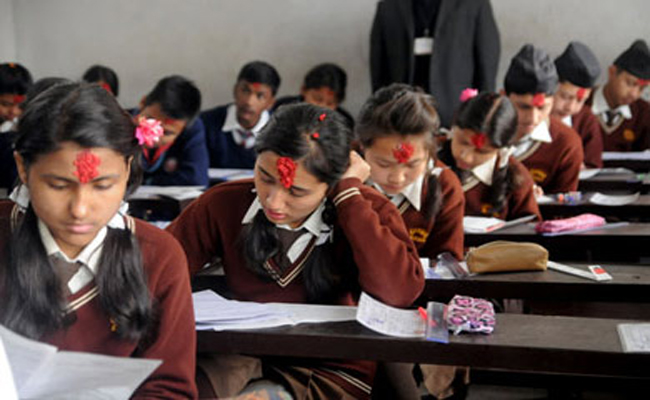 Students Appearing on SLC Examination